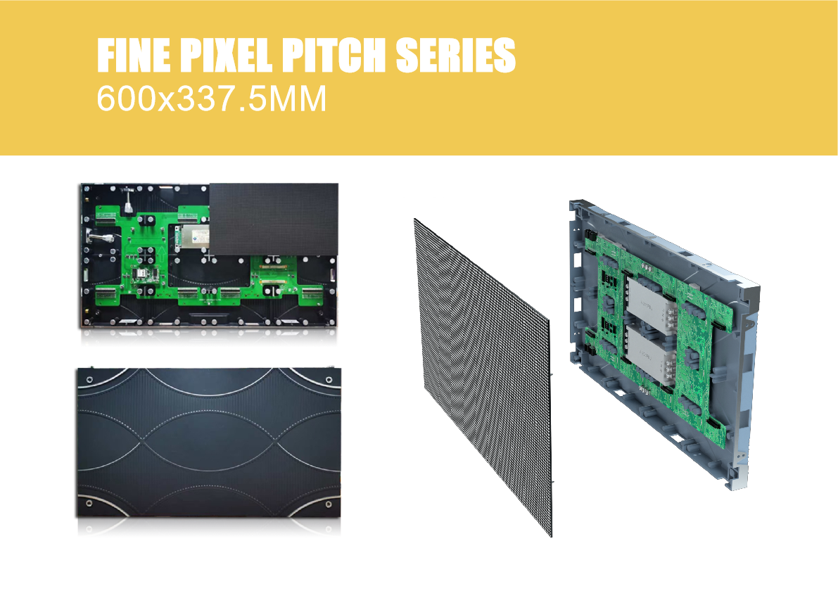 P1.56mm 600x337.5mm led panel wall mounted video signage HD video wall for control room indoor high quality video